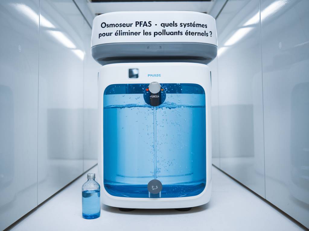 Osmoseur pfas : quels systèmes pour éliminer les polluants éternels ?